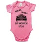 Preview: Babybody mit Taxi‑Symbol und witzigem Look