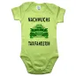 Preview: Baby‑Body mit Taxi‑Illustration für Babys