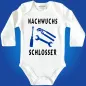 Preview: Baby-Body mit Aufdruck Metallbauer