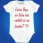 Preview: Babybody mit emotionalem Familien‑Spruch