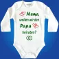 Preview: Baby-Body mit Aufdruck Heiratsantrag