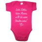 Preview: Babybody mit süßem Tauf‑Motiv und Wunschname