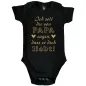 Preview: Babybody mit emotionalem Spruch für Papa