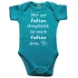 Preview: Baby‑Body mit Spruch „Nur wo [Name] draufsteht“