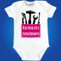 Preview: Baby-Body mit Druck Elektroniker