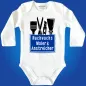 Preview: Baby-Body mit Druck Maler und Anstreicher