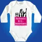 Preview: Baby-Body mit Aufdruck Elektriker