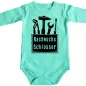 Preview: Baby-Body mit Druck Metallbauer