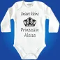 Preview: Babybody süßes Prinzessin Motiv