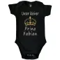 Preview: Baby-Body kleiner Prinz süßes Design