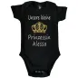 Preview: Baby-Body Prinz Design mit Krone