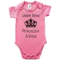 Preview: Baby-Body „Unser kleiner Prinz“ mit Krone
