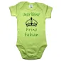 Preview: Baby-Body „Prinzessin“ mit Krone Grafik
