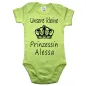 Preview: Baby bodysuit with princess print