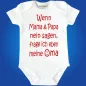 Preview: Babybody „Wenn Mama & Papa nein sagen, frage ich Uropa“