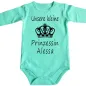 Preview: Baby-Body „Unsere kleine Prinzessin“ mit Krone