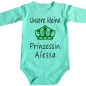 Preview: Baby bodysuit with princess print