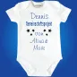 Preview: Babybody „Gemeinschaftsprojekt von …“ mit personalisiertem Namen