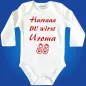 Preview: Babybody „Hurraaa, du wirst Onkel“ mit Babyschuh‑Grafik