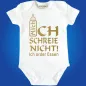 Preview: Lustiger Baby‑Body mit Essen‑Spruch