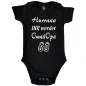 Preview: Farblicher Baby Body Babyschuh Design