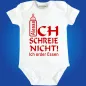 Preview: Baby‑Body mit Name und Essen‑Design