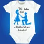 Preview: Baby bodysuit with wedding proposal print