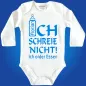 Preview: Baby-Body mit Spruch