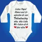 Preview: Baby-Body mit Druck Valentinstag