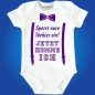 Preview: Witziger Baby-Body - Auf Wunsch MIT Wunschname