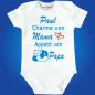 Preview: Babybody personalisiert mit Grafik