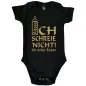 Preview: Lustiger Baby‑Body mit Essen‑Spruch