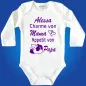 Preview: Babybody mit lustigem Spruch