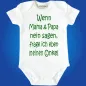 Preview: Baby‑Body „Wenn Mama & Papa nein sagen, frage ich Uroma“