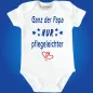 Preview: Lustiger Babybody Papa Spruch