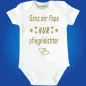 Preview: Babybody Papa Spruch witzig