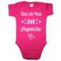 Preview: Baby-Body mit Druck Ganz der Papa