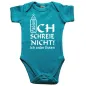 Preview: Babybody mit Flasche und personalisiertem Text