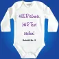 Preview: Baby-Body komplett personalisierbar