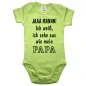 Preview: Babybody mit lustigem Familien‑Spruch