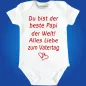 Preview: Baby-Body zum Vatertag