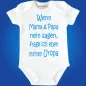 Preview: Baby‑Body „Wenn Mama & Papa nein sagen, frage ich Onkel“