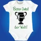 Preview: Baby-Body mit Aufdruck bester Onkel