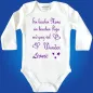 Preview: Babybody mit Wunschname und liebevollem Familien Spruch