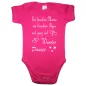 Preview: Babybody personalisiert mit emotionalem Familien Text