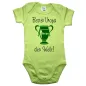 Preview: Baby‑Body „Bester Onkel der Welt“ mit Trophäe
