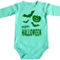 Preview: Babybody zu Halloween mit Kürbis