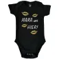 Preview: Baby-Body mit Aufdruck „Mama war hier“