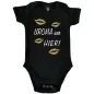Preview: Baby-Body mit Aufdruck „Uroma war hier“