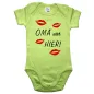 Preview: Babybody humorvolles Kuss Design